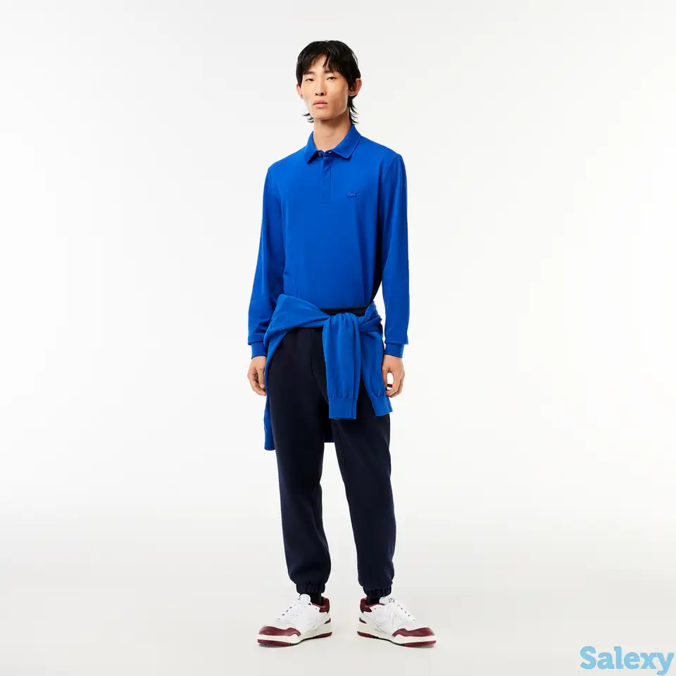 Мужское поло lacoste с длинными рукавами, фотография 1