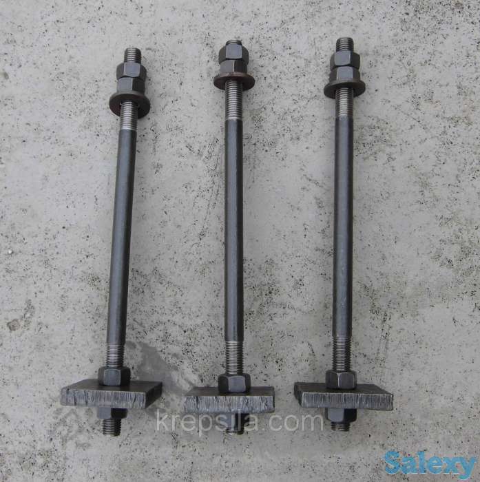 Болты фундаментные прямые, фотография 1
