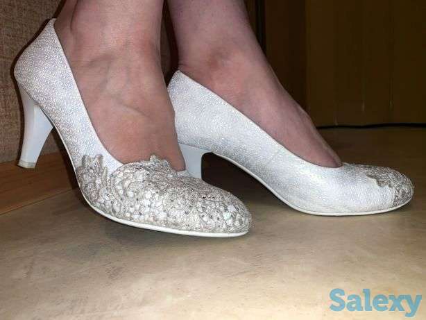 Продам свадебные туфли, фотография 1