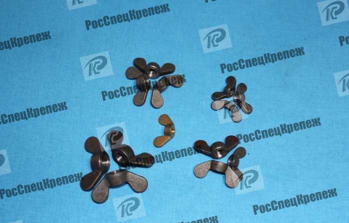 Гайка барашек М10-6Н,2М10-6Н.ГОСТ 3032-76, фотография 3