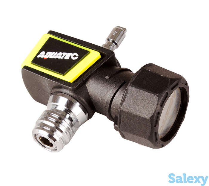 Свисток сигнальный двухсредный (крякалка) sub alert для инфлатора (желтый), фотография 1