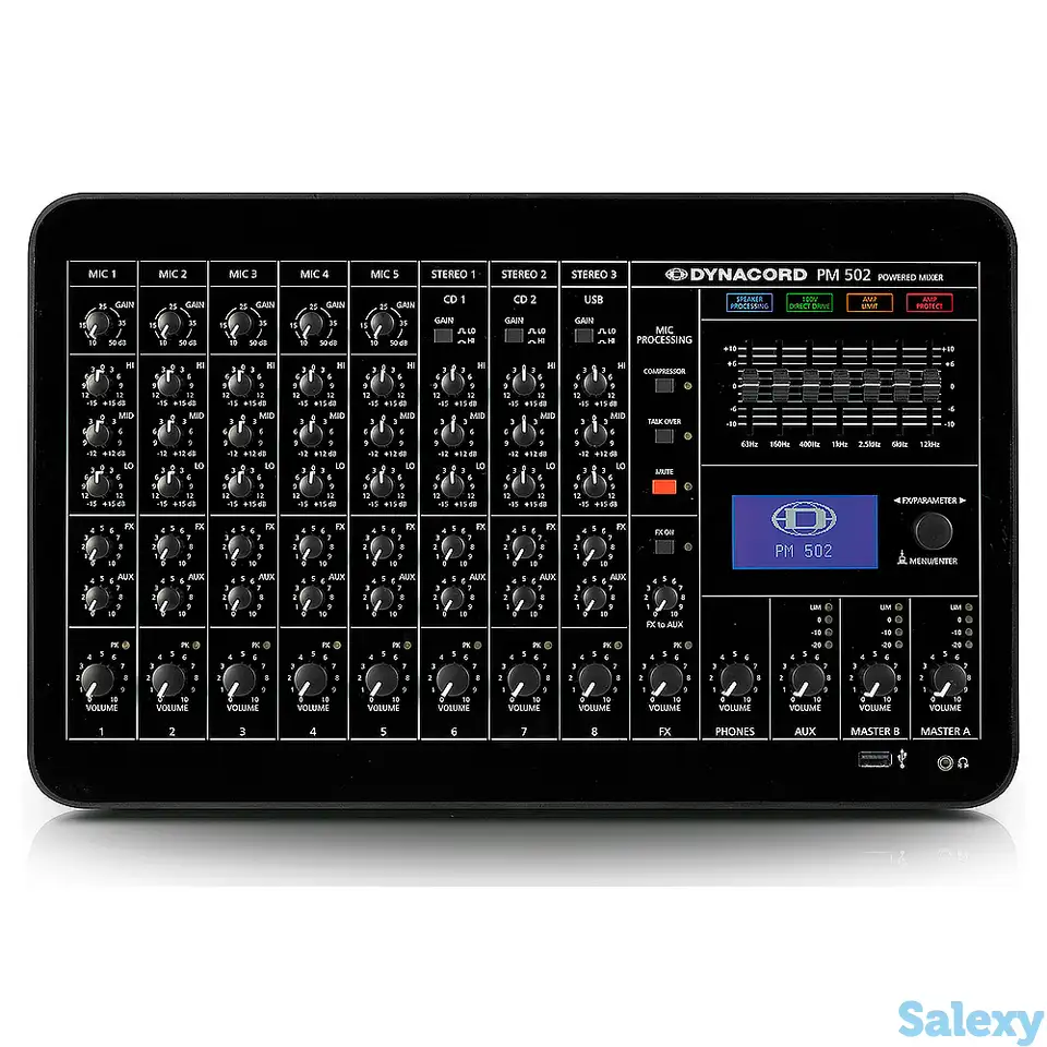 Активный микшерный пульт dynacord pm502, фотография 1