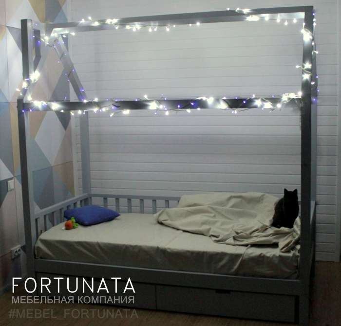 Новинка! ДЕТСКАЯ КРОВАТЬ ДОМИК! Легко превращается в ДИВАН, фотография 2