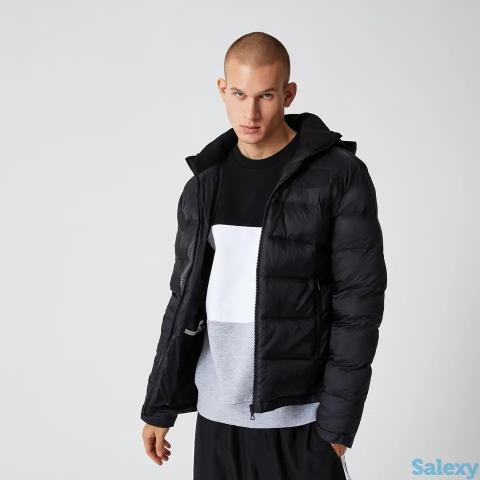 Мужская куртка lacoste со скрытым капюшоном, фотография 1