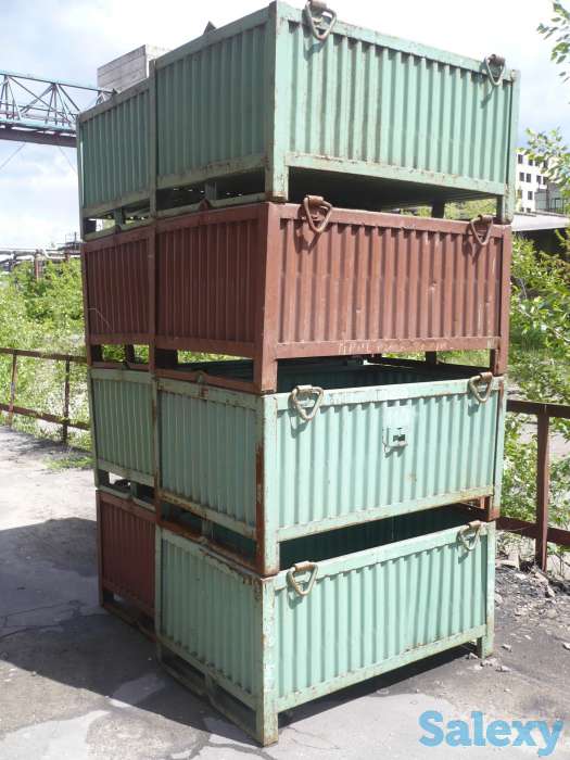 Предлагаем к продаже металлические ящики, тару, б/у, фотография 1