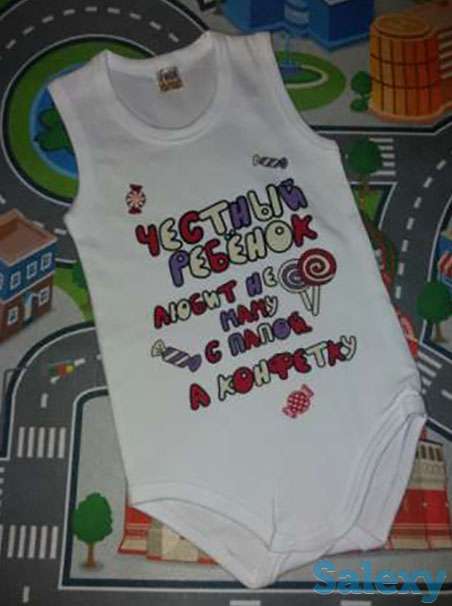 Новый боди на 6-9месяцев, фотография 1