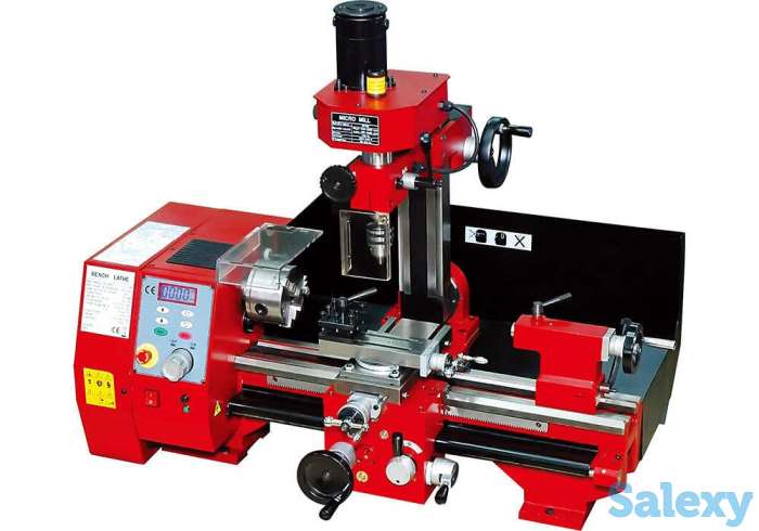 CNC210 мини токарный станок с ЧПУ, 600 Вт, между центрами 400 мм, Ø обработки над станиной 210 мм., фотография 1