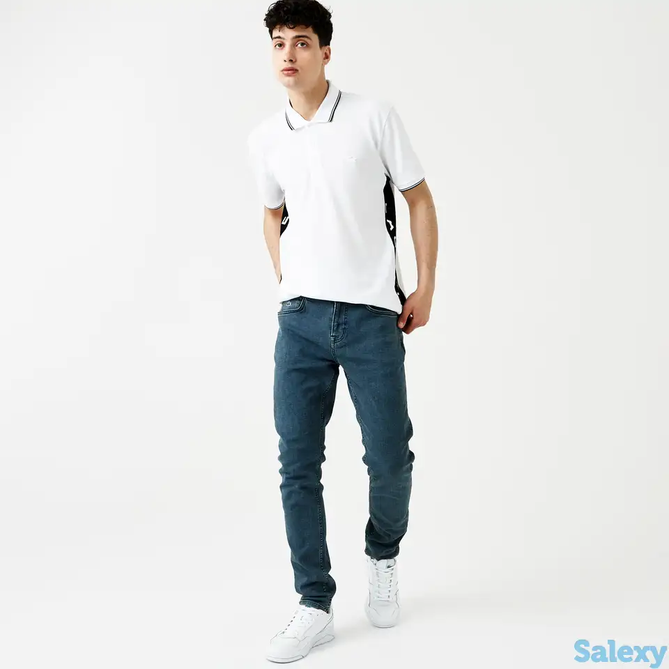 Мужские джинсы lacoste slim fit, фотография 1