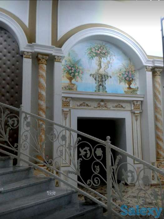 Роспись стен и потолков, барельеф на стене, картины, портрет, фотография 7