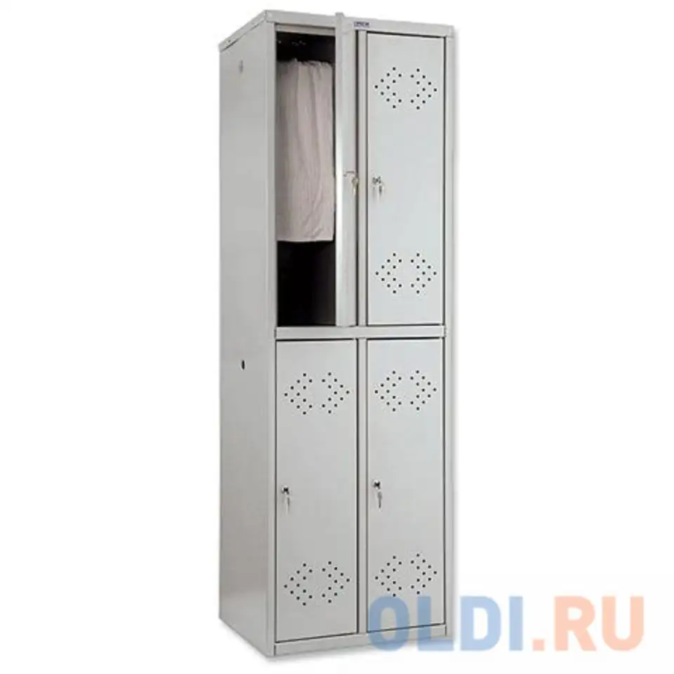 Шкаф металлический для одежды практик 