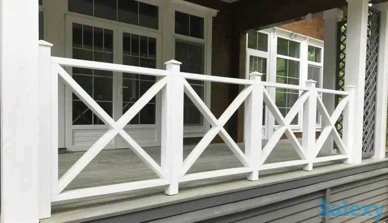 Деревянные ограждения для террас, фотография 2