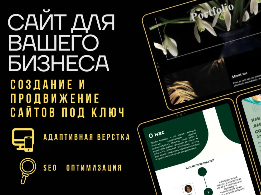 Сайт под ключ для привлечения клиентов и продвижения бизнеса в интернете, фотография 1