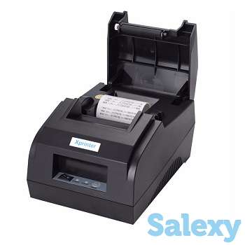 Принтер чеков XP 58+Bluetooth. Доставка по г. Алматы бесплатно., фотография 3