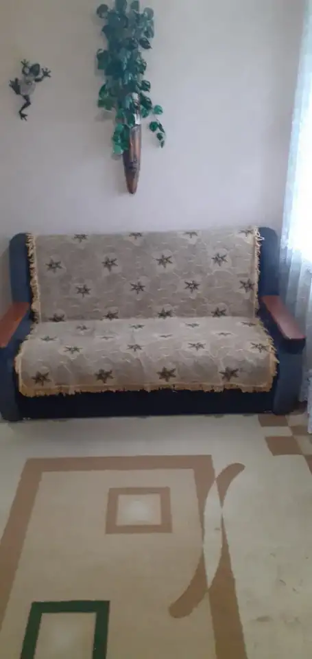 Диван в отличном состоянии двух спальный раздвижной. Покрывало по размеру прелагается вместе. Внизу два ящика., фотография 2