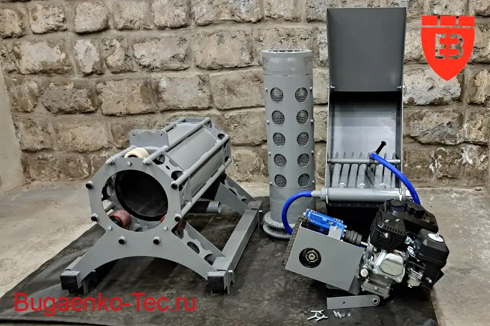 Мобильный скруббер - бутара B4, для золотодобычи, фотография 6