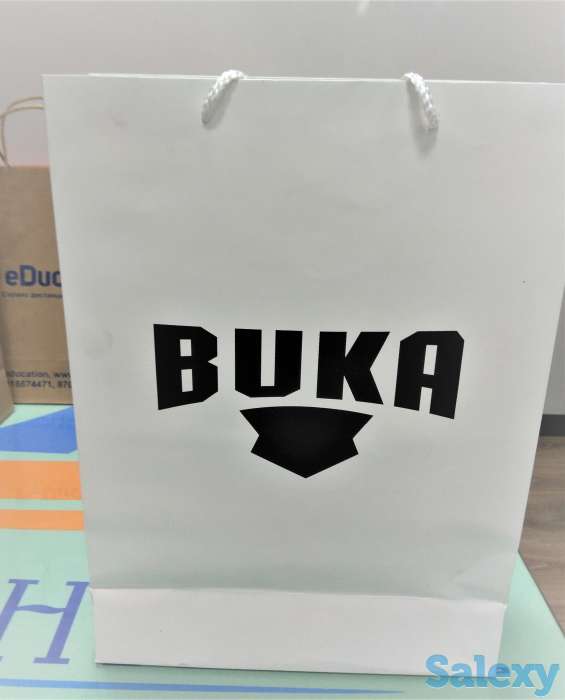 Бумажные  и крафтовые пакеты с логотипом, фотография 1