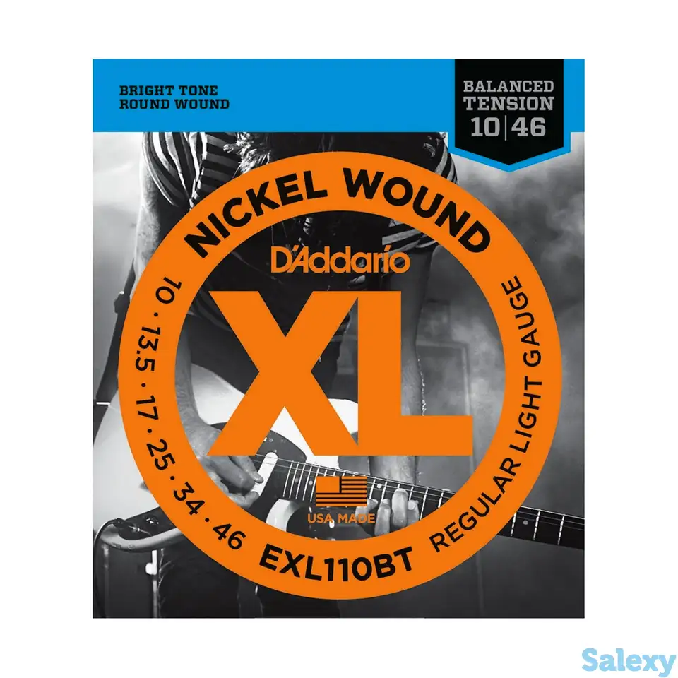 Струны для электрогитар d'addario exl110bt, фотография 1