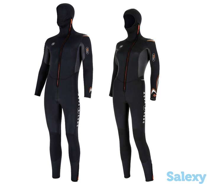 Гидрокостюм dive 2017, 6 мм, моно со шлемом, муж.,, фотография 1