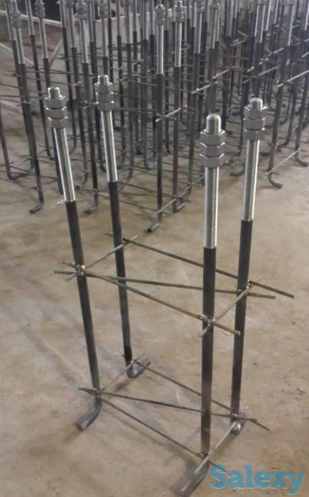 Фундаментные болты анкерные из высокопрочной стали 09Г2С и Ст40Х, фотография 1