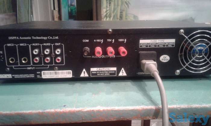 Микшерский пульт yamaha gf24/12 и микшерский усилитель dsppa mp300p2, фотография 6