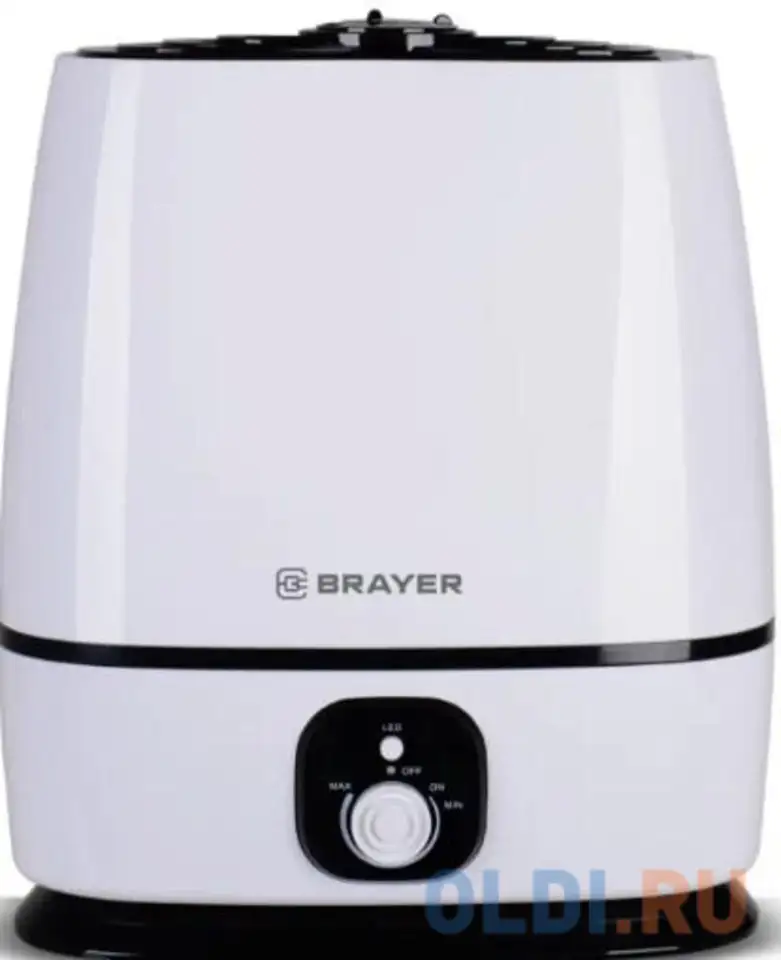 4702br ультразвуковой увлажнитель brayer, 6 л, 25 м,( 40-80%), 24 ч.,, фотография 1