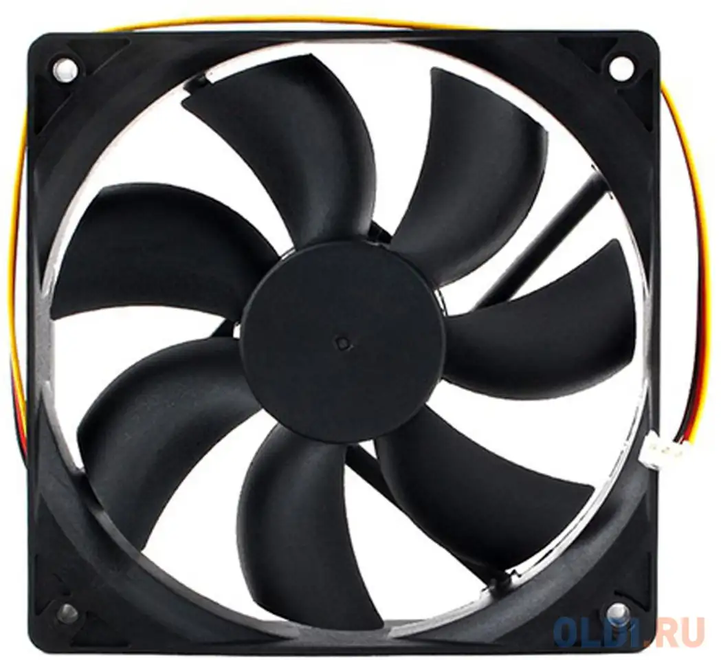 Gembird вентилятор 120x120x25 гидродинамический, 3 pin, провод 30 см (d12025hm-3), фотография 1