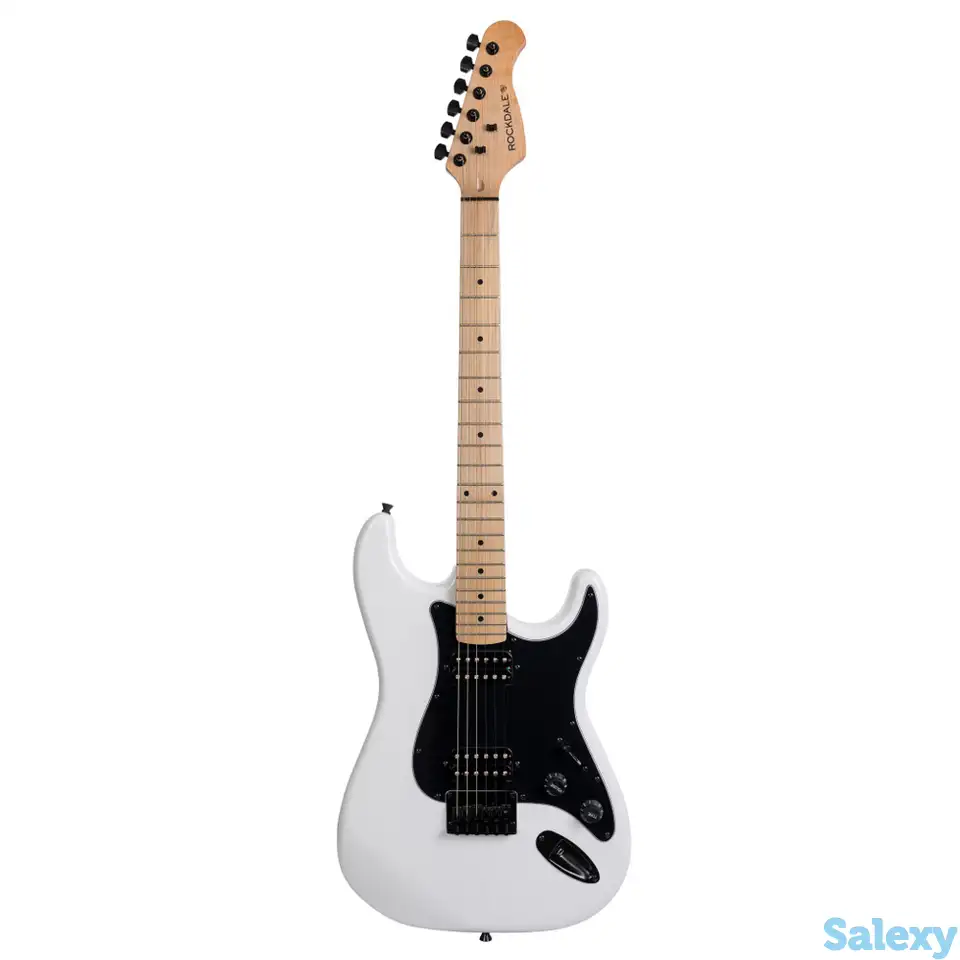 Электрогитара rockdale stars plus hh maple white, фотография 1