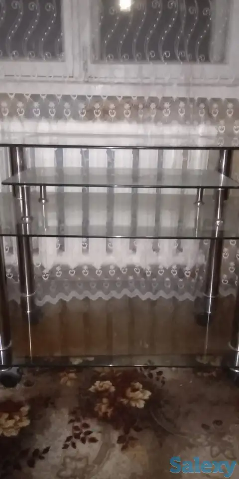 Продам стол-тумба стеклянный, фотография 2