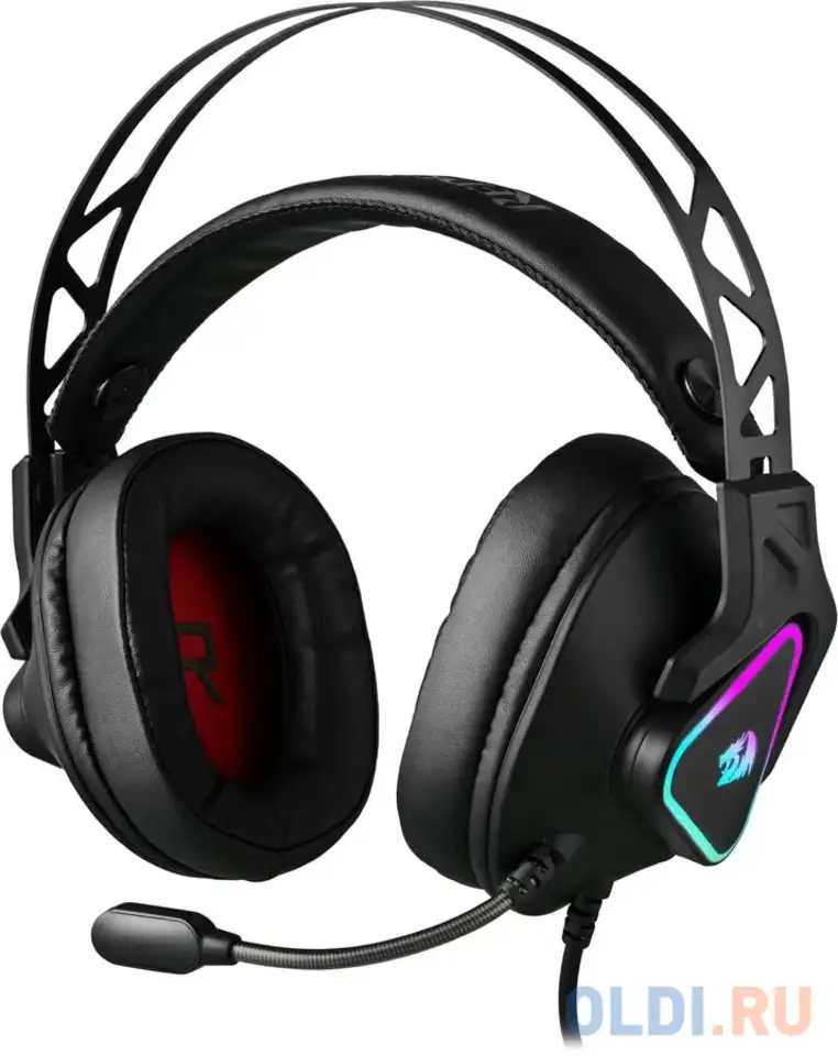 Игровая гарнитура проводная defender cadmus черный, фотография 1