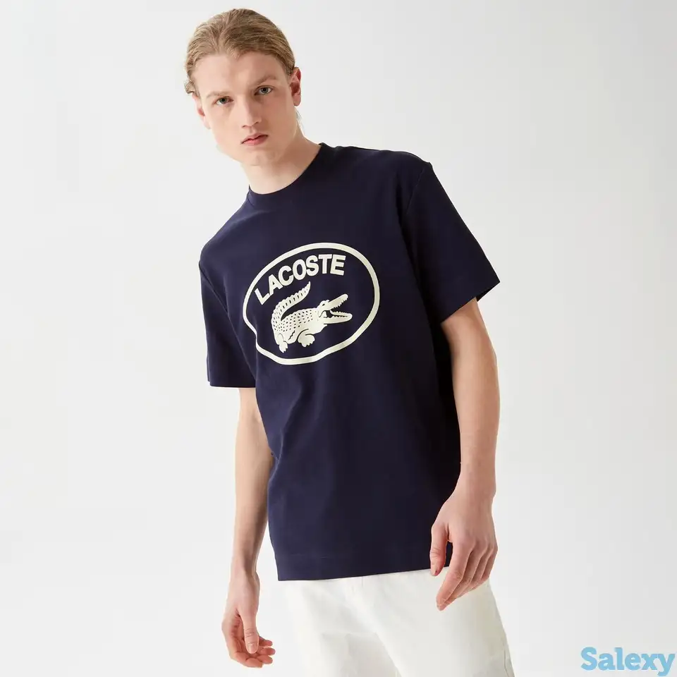 Мужская футболка lacoste relaxed fit, фотография 1