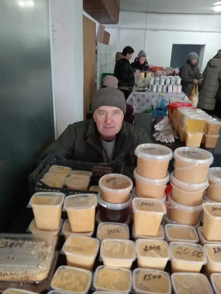 Продам мёд настоящий изготовлен в селе Колхозном, Осокаровском раёне., фотография 1