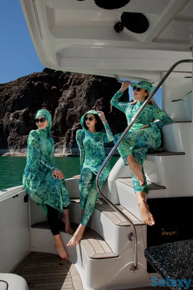 Буркини - мусульманские закрытые купальники, фотография 6