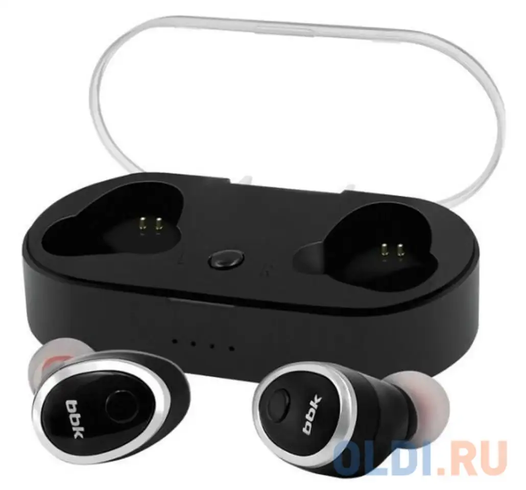 Наушники bbk bt04 черный, фотография 1