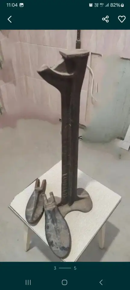 2 лапы сапожные с насадками для ремонта обуви, фотография 3