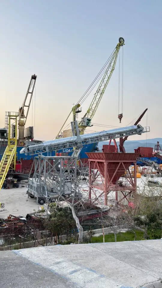 Радиальный конвейер Автоматический Телескопический PTRC1000, 1000 тчас, PolygonMach Турция, фотография 9