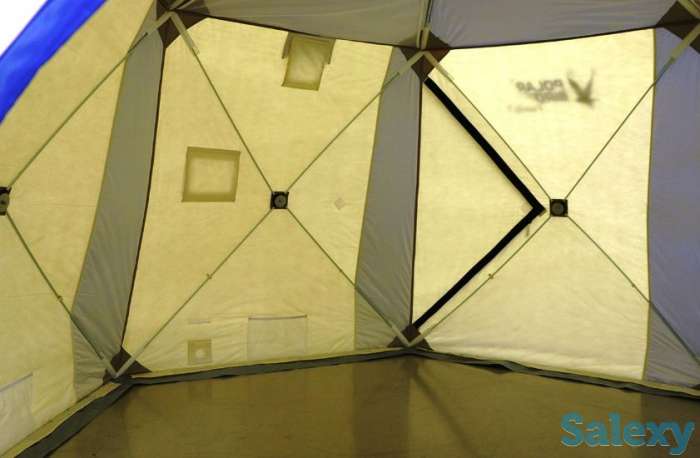 Палатка Polar Bird для Зимней Рыбалки 2 3Т 4Т Long, фотография 11