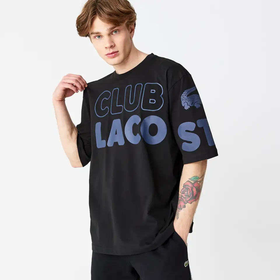 Мужская футболка lacoste loose fit, фотография 1