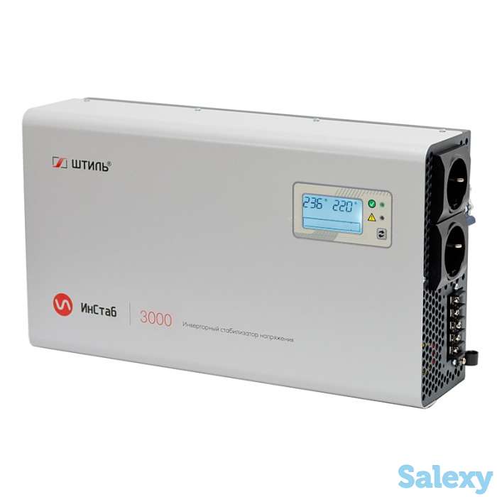 Инверторный стабилизатор напряжения штиль инстаб is3000 (uвых. 230в), фотография 3