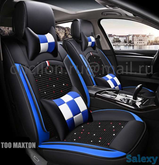 Чехол автомобильный для сидений. Класс люкс из эко кожи. Оптом., фотография 3