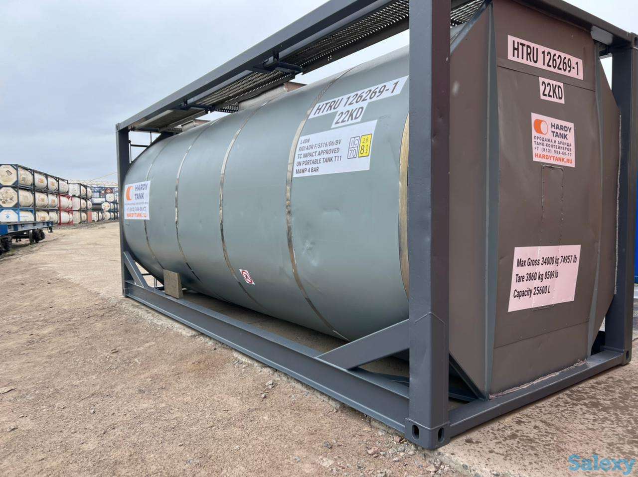 Танк-контейнер 25600 литров Т11, фотография 2