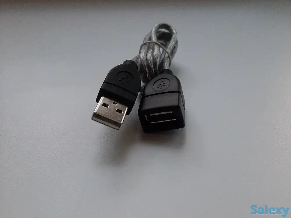 Продам новый шнур USB A папа на USB A мама 0.5 метра, фотография 2