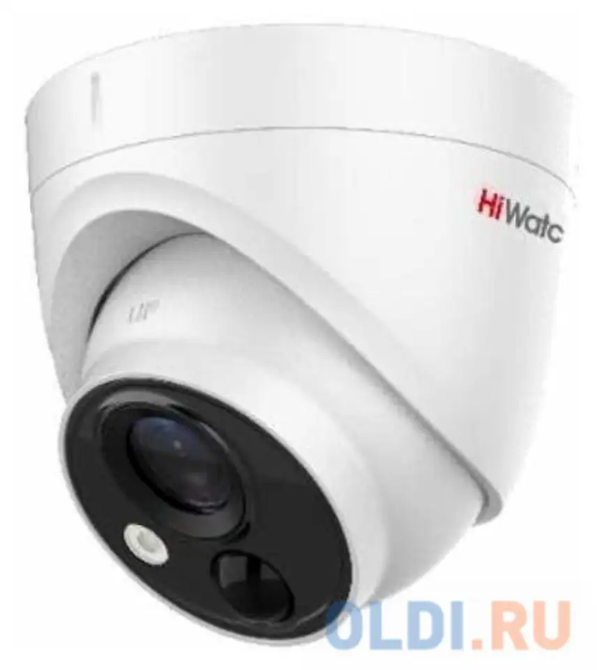 Камера видеонаблюдения hikvision hiwatch ds-t213(b) 3.6-3.6мм hd-tvi корп.:белый, фотография 1