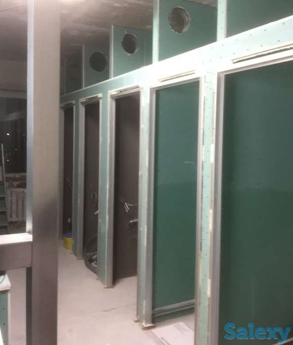 Монтаж конструкций из гипсокартона (ГКЛ) профессионально, фотография 3