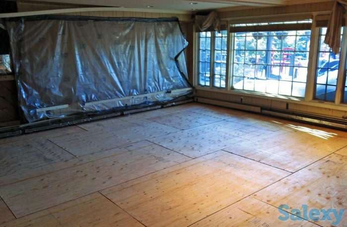 Монтаж деревянного пола, фотография 2