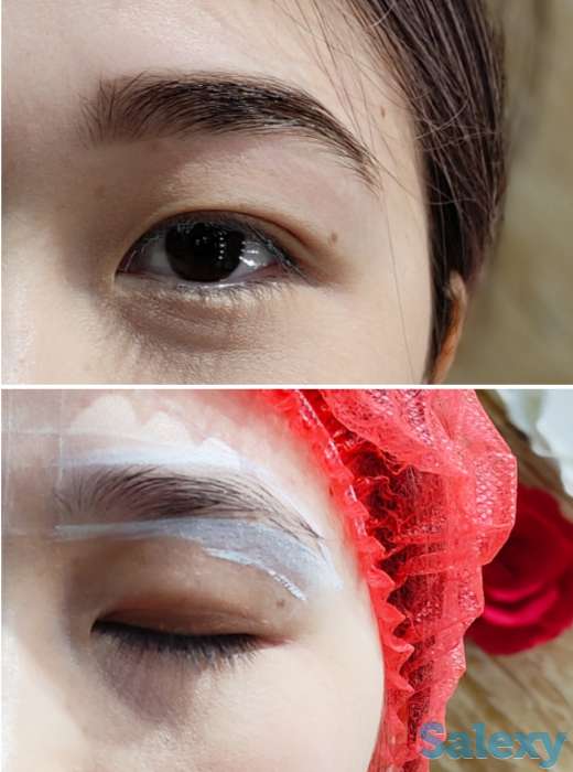 Наращивание ресниц/коррекция бровей, фотография 2