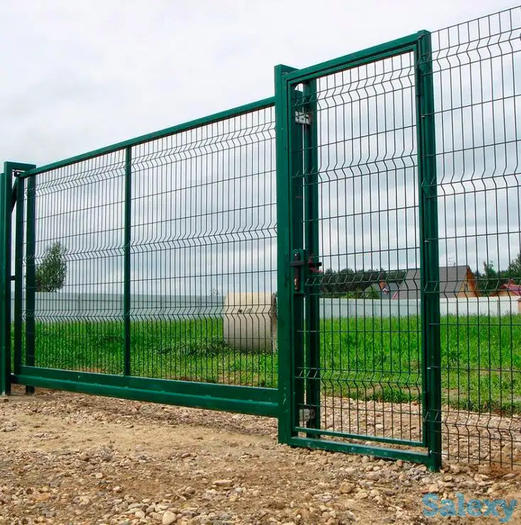 Установка заборного ограждения, фотография 8