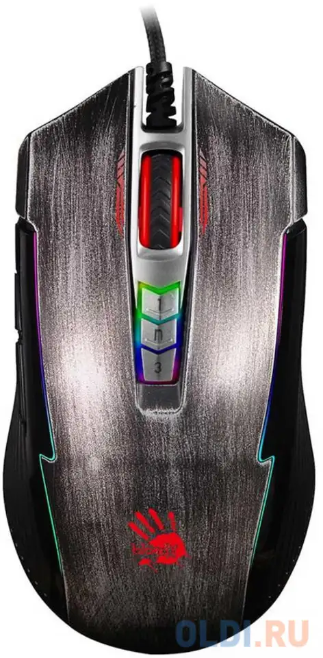 Мышь проводная a4tech bloody p93s bullet серый usb, фотография 1