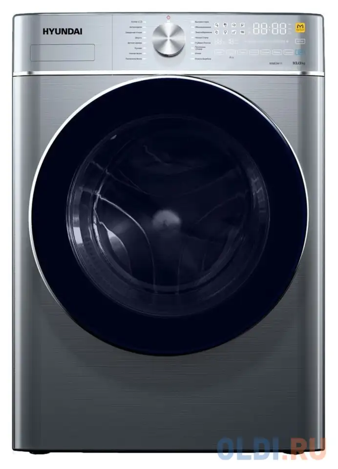 Стиральная машина hyundai wme9411 темно-серый, фотография 1