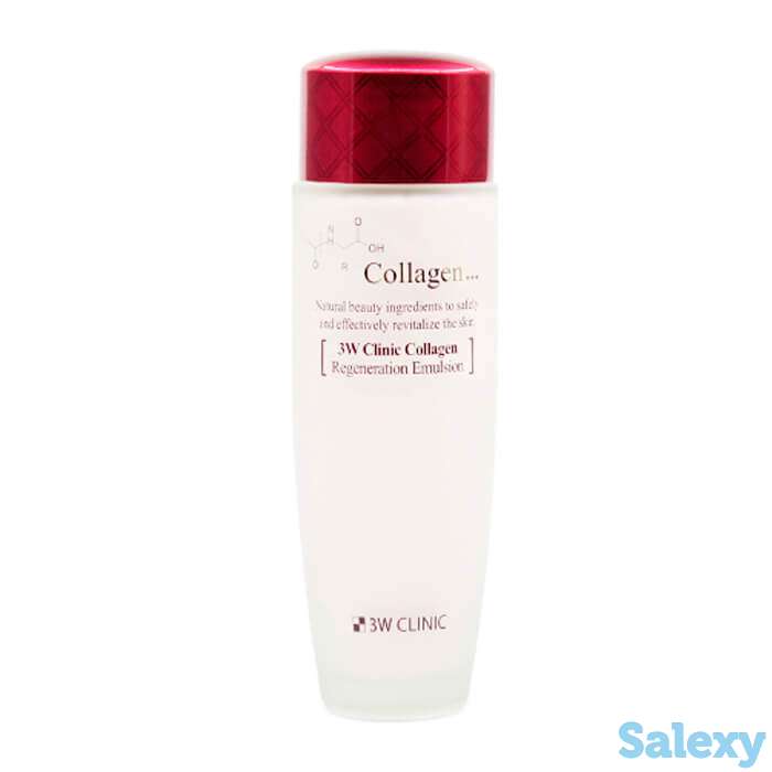 Эмульсия для лица 3w clinic collagen regeneration emulsion, фотография 1