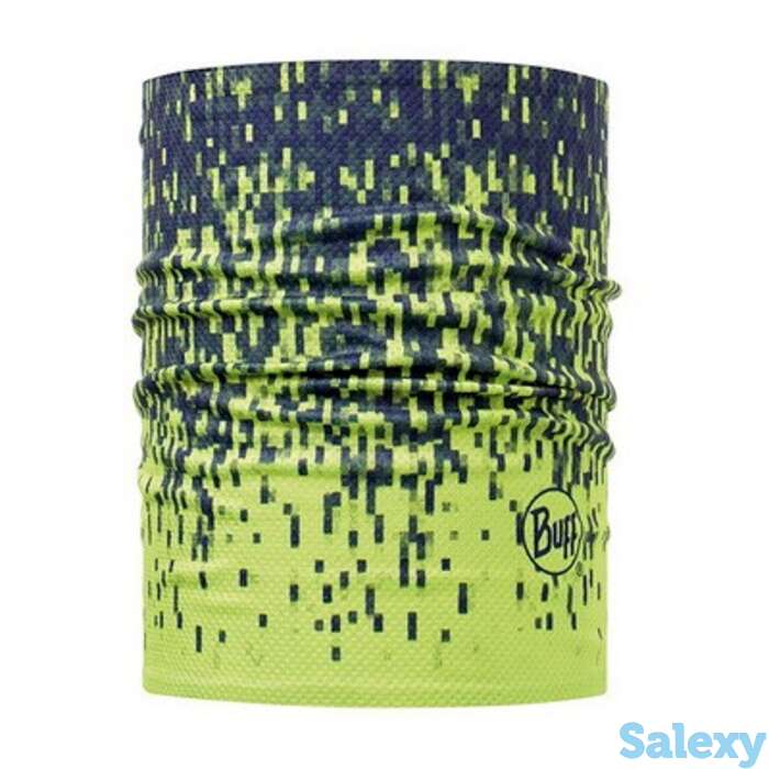 Бандана buff helmet liner pro jok lime, фотография 1